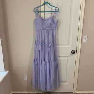 Revelry Lavender Bridesmaid Dress